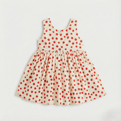 Red Polka Dot Bow Frock