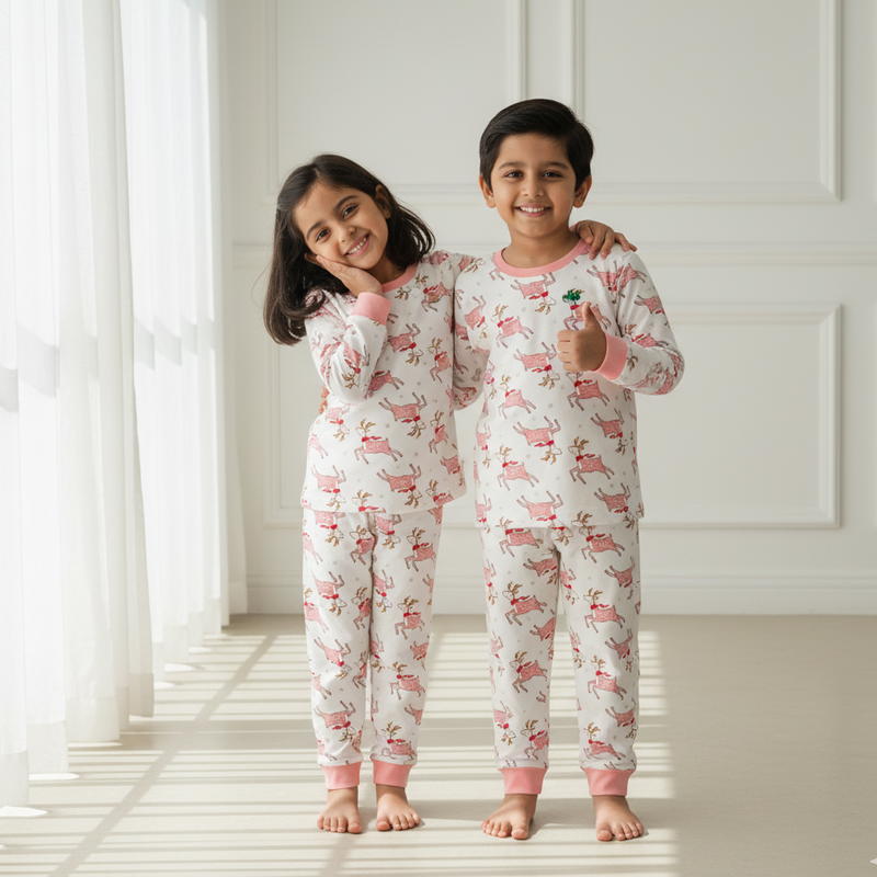 Night Dress Premium Printed Set