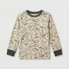 Dino Knitted Night Suit