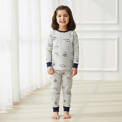 Dino Knitted Night Suit