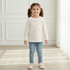 Little Dreamer Unicorn Print Top