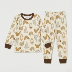 Sloth Print Nightwear Set