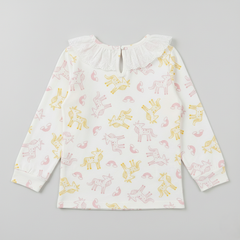 Little Dreamer Unicorn Print Top