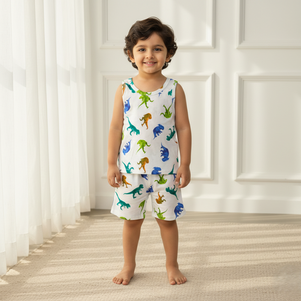 Boy Vest and Short Set