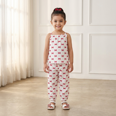 Sleeveless Printed Co-Ord Set