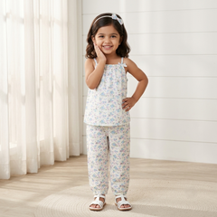 Sleeveless Printed Co-Ord Set