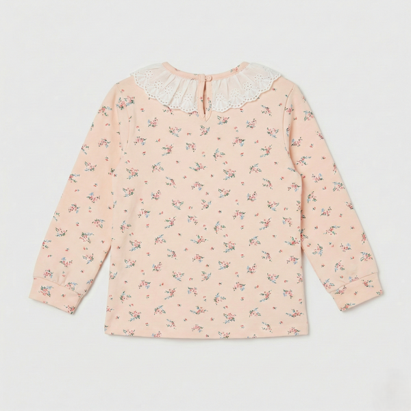 Blush Floral Lace Top