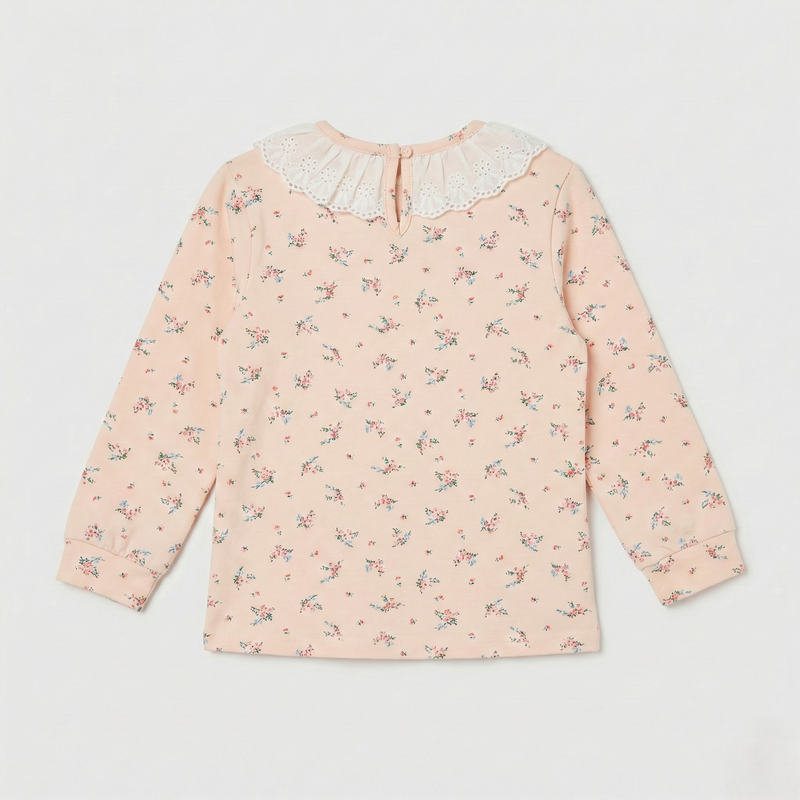 Blush Floral Lace Top