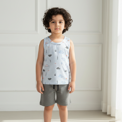Boy Vest and Short Set