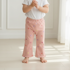 Peach Printed Palazzo