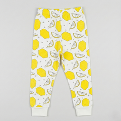 Lemon Printed Cotton Night Suit