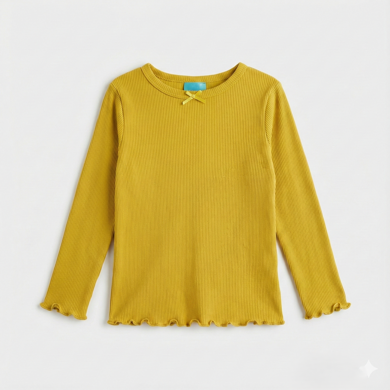 Yellow Knitted Co-Ord Set