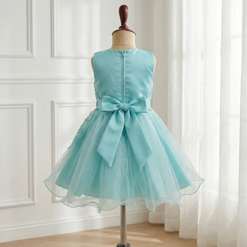 Aqua Fairy Princess Dress