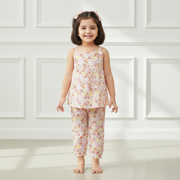 Floral Pink Co-Ord Set