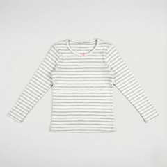 Grey & White Striped Co-ord Set