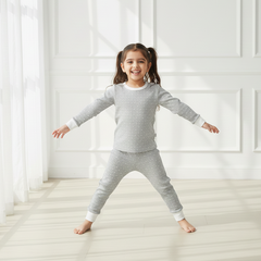 Grey Dot Dreams Night Set