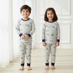 Dino Knitted Night Suit