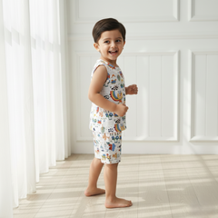 Animal Vest and Short Set