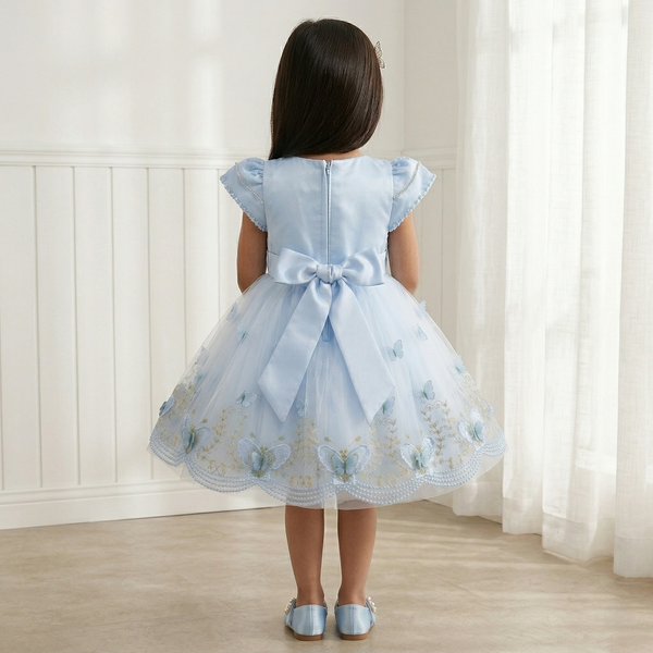 Sky Flutter Princess Dress