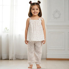 Sleeveless Printed Co-Ord Set