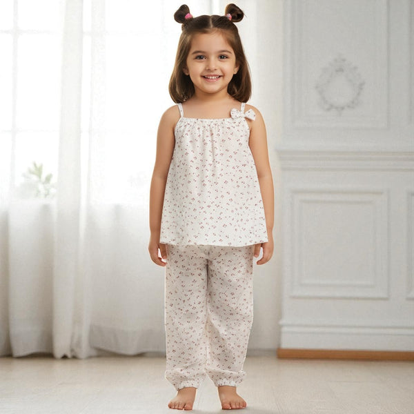 Sleeveless Printed Co-Ord Set