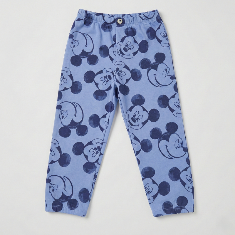 Micky-Mouse Print Joggers
