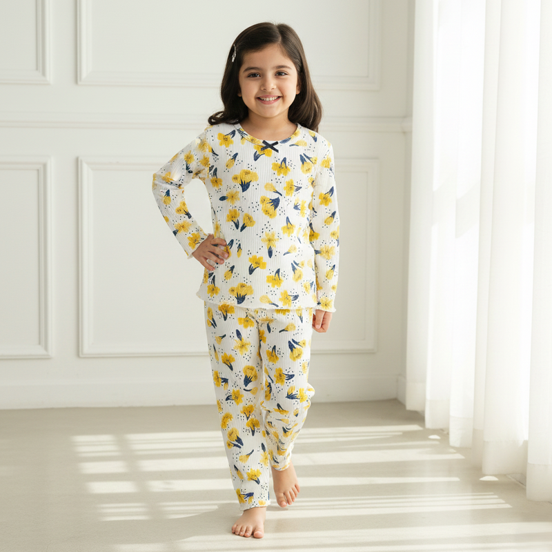 Cotton Knitted Co-Ord Set