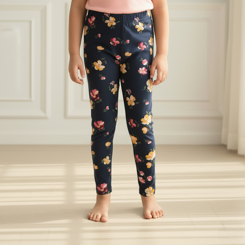 Girl Printed Long Pants