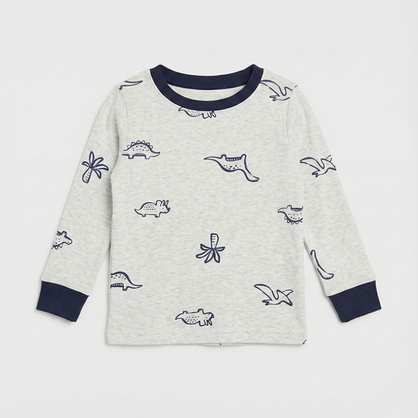 Dino Knitted Night Suit