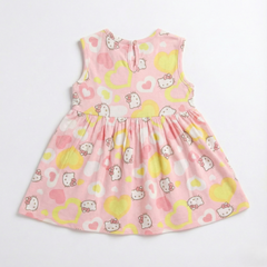 Pink Love Kitty Frock