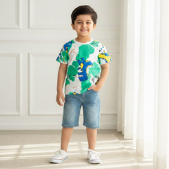 Duominuo Premium Printed Round Neck T-shirt