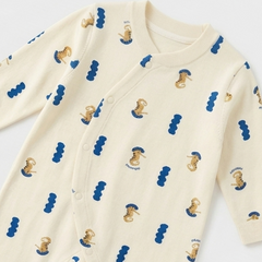 Deep Blue Sea Seahorse Romper