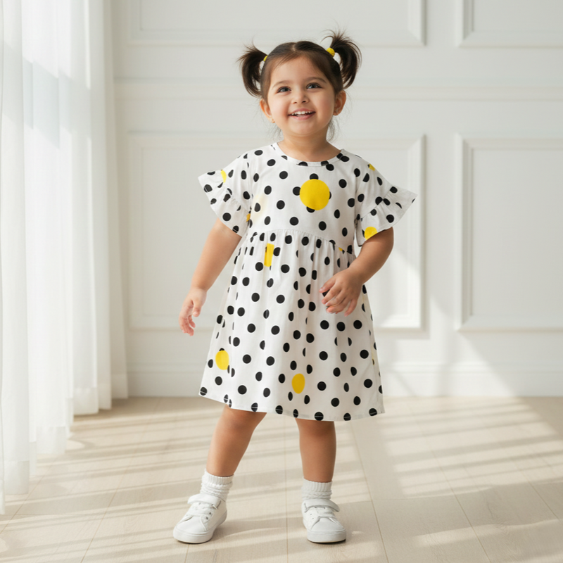 Happy Polka Dot Dress