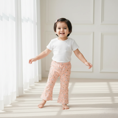 Peach Printed Palazzo