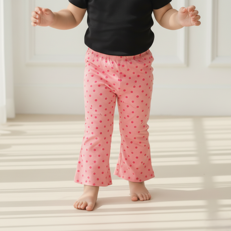 Pink Printed Palazzo