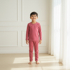 Night Dress Solid Premium Set