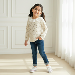 Little Meadow Lace Ruffle Top