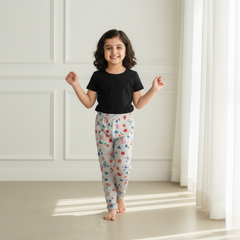 Girl Printed Long Pants