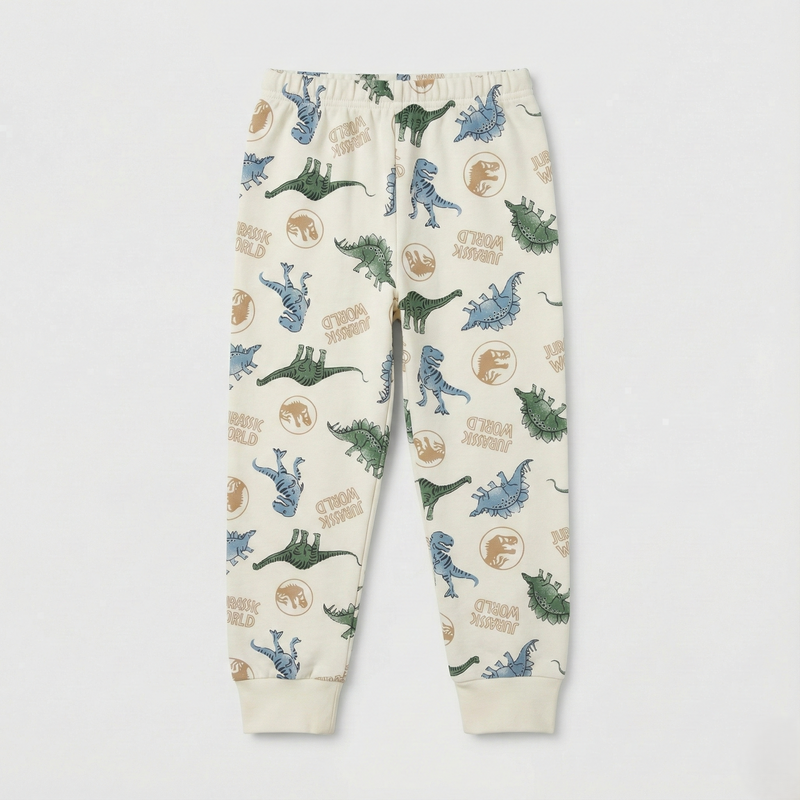 Dino Printed Cotton Night Suit