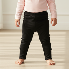 Black Solid Leggings