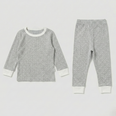 Grey Dot Dreams Night Set