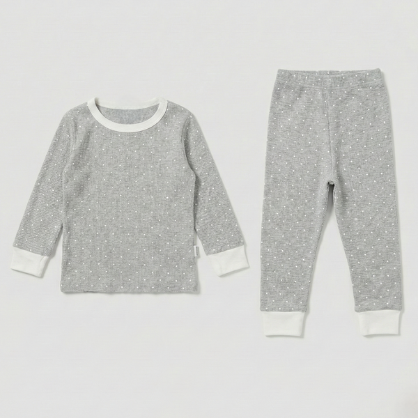 Grey Dot Dreams Night Set