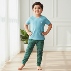 Tiny Traveller Print Joggers