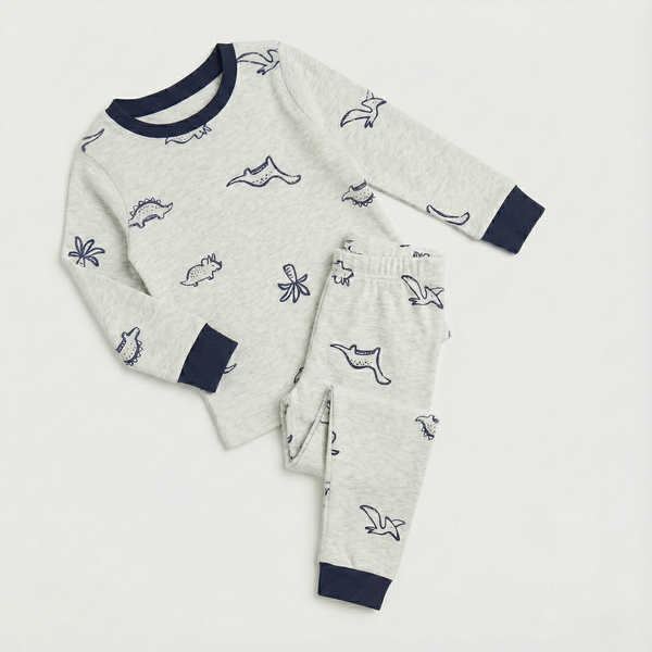 Dino Knitted Night Suit