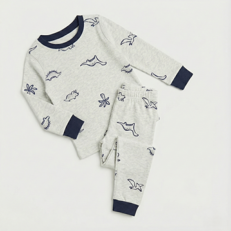 Dino Knitted Night Suit