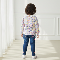 Little Daisy Frill Neck Top