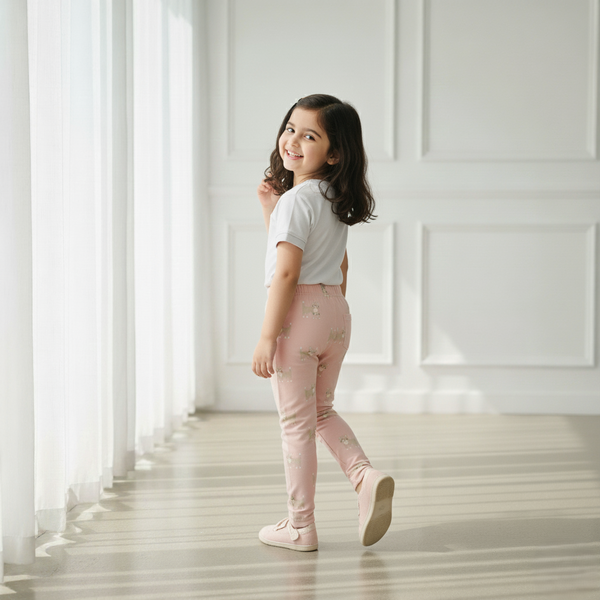 Peach Girl Printed Long Pants