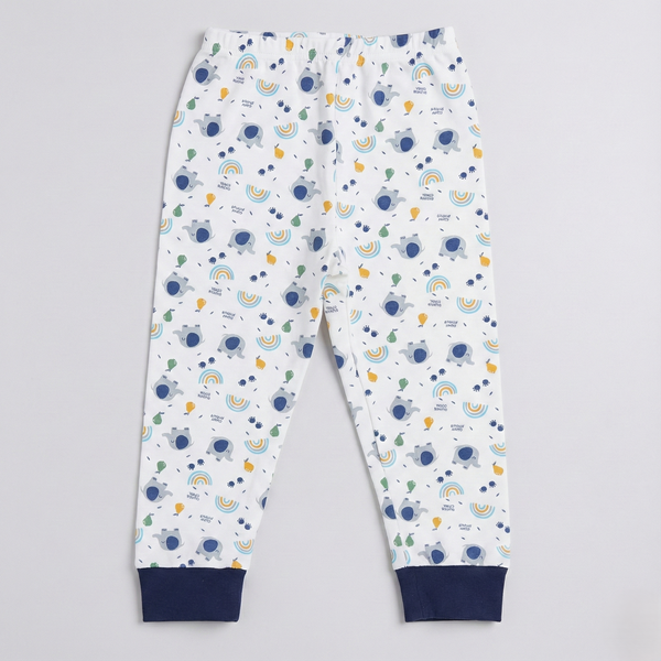 Rainbow Safari Cotton Night Suit