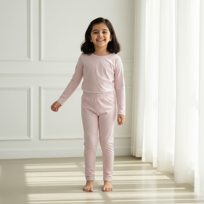 Girl Solid Long Pants