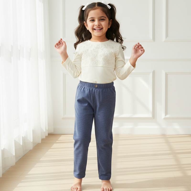 Classic Comfort Blue Joggers